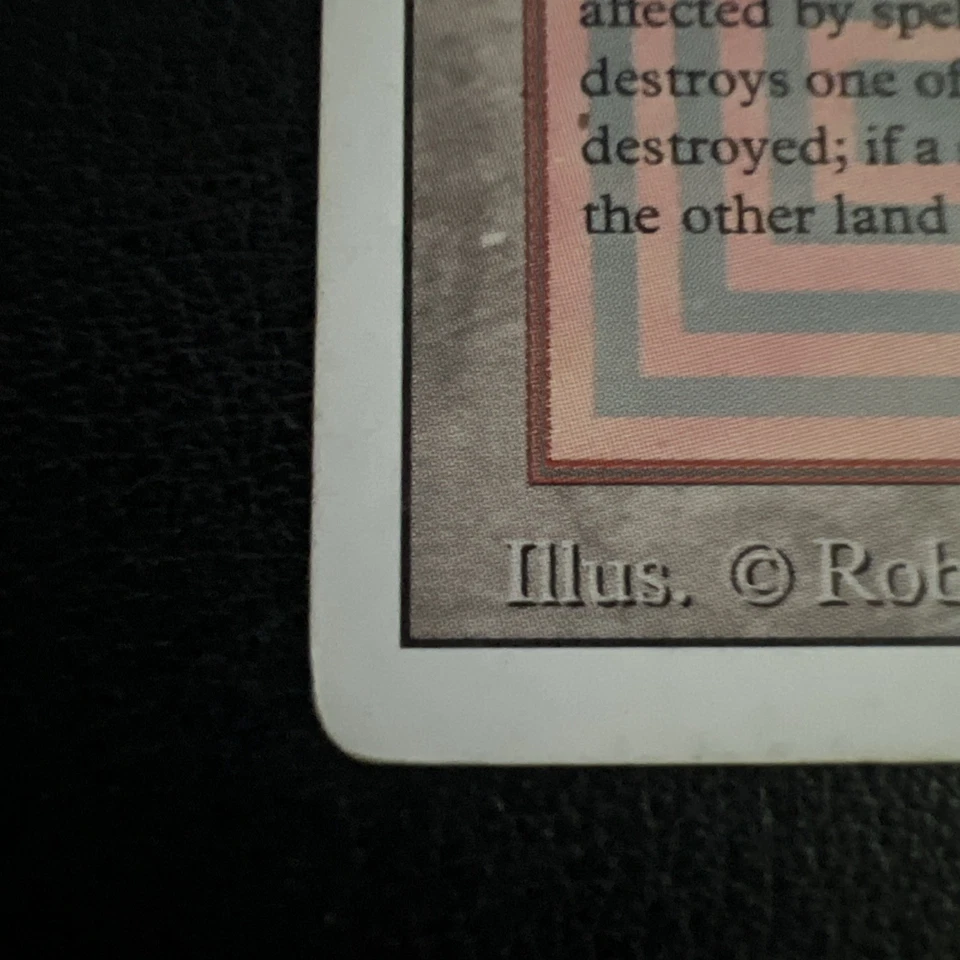 MTG Badlands Dual Land Revised Edition MP Magic the Gathering Vintage - Image 3 of 4