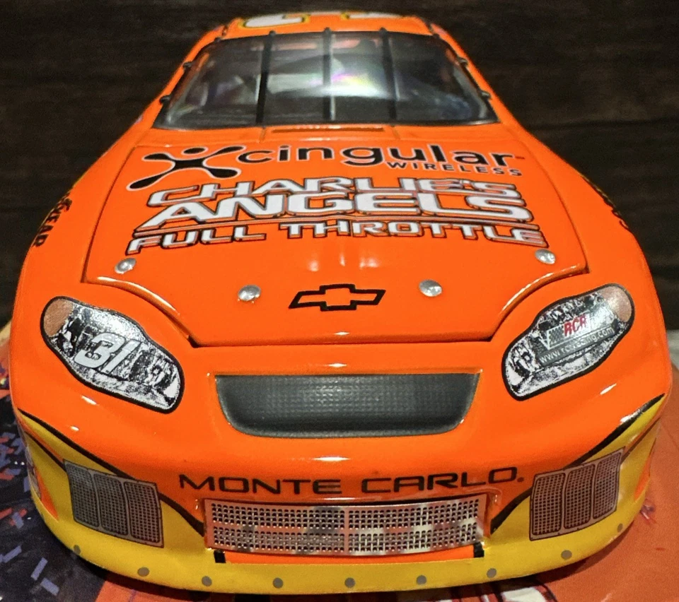 2003 Robby Gordon #31 Cingular Charlie's Angels 2 1/24 Action Nascar литая - Изображение 3 из 4