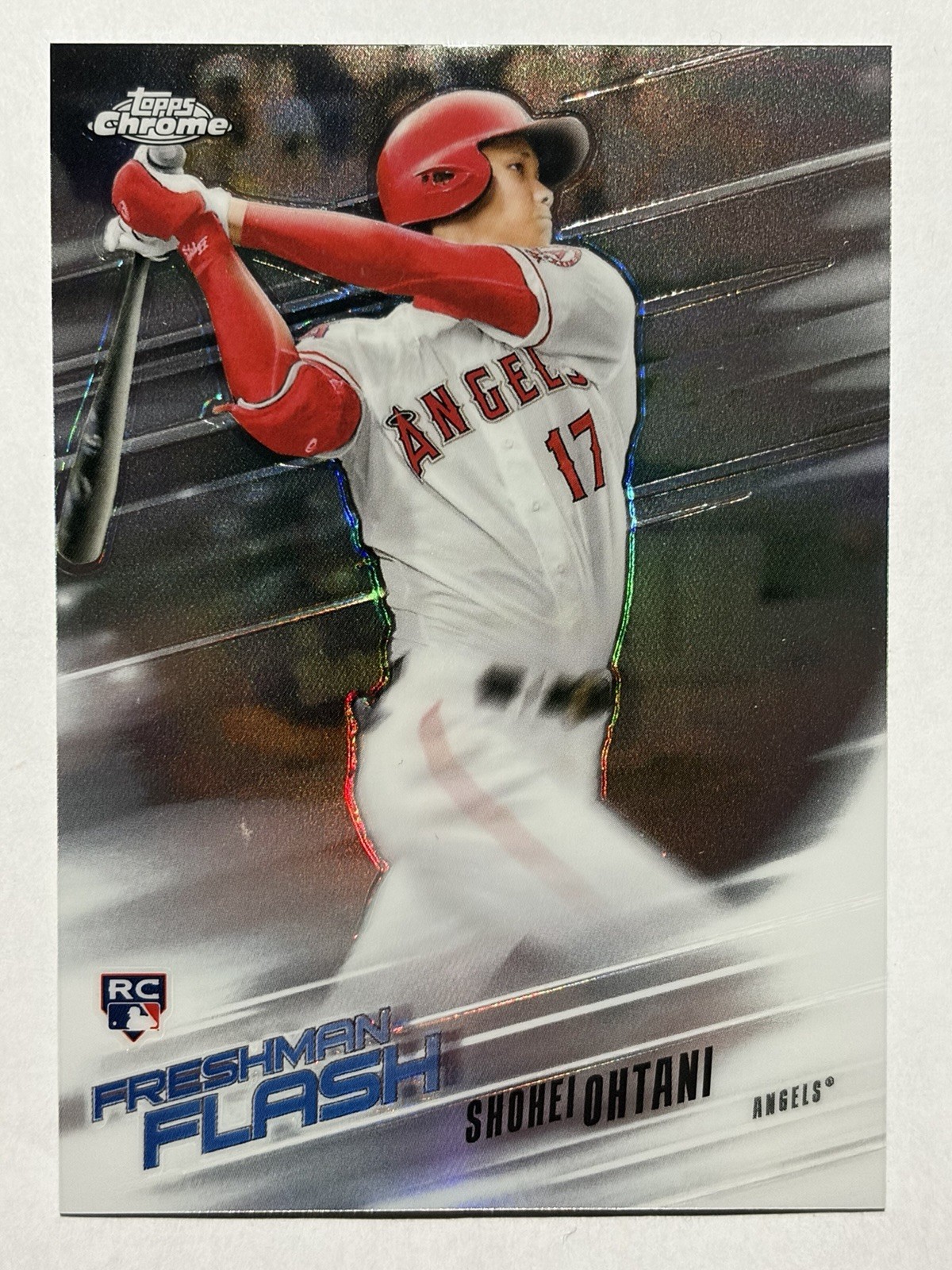 2018 Topps Chrome Shohei Ohtani Freshman Flash #FF-1 Rookie RC Angels Dodgers 2