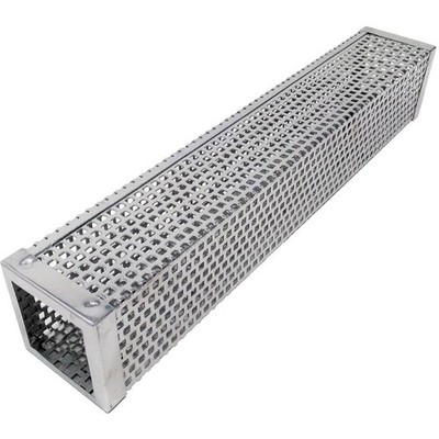 12'' Stainless Steel for Cold or Hot Smoking Wood Pellet Tube Smoker, Works with