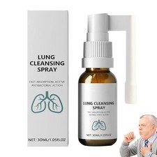 Herbal Lung Cleansing Spray, Natural Respiratory Support with Eucalyptus HO T
