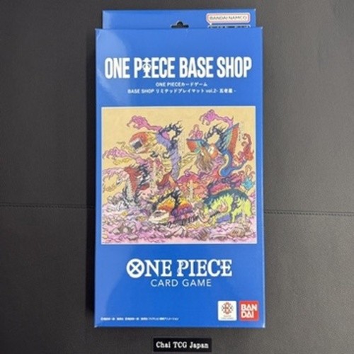 BASE SHOP Limited Playmat Vol. 2 The Five Elders ONE PIECE Card