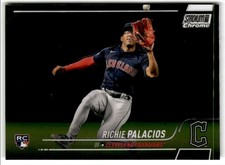 2022 Topps Stadium Club Chrome Richie Palacios RC Cleveland Guardians #378