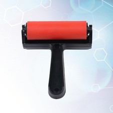 10 CM Paint Roller Stick Mini Rollers for Painting Stamping Brayers Glue