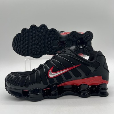 Size 8.5 - Nike Shox TL Black University Red for sale online | eBay