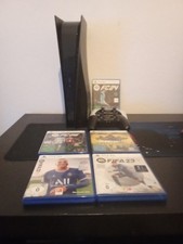 Sony PlayStation 5 Konsole 825GB Schwarz, 2 Controller, 5 Spiele Bundle