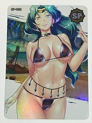 Sailor Neptune Sailor Moon - Goddess Story Holo Doujin ACG Sexy Waifu