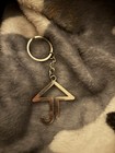Silver metal Sick Puppies logo Detachable Keyring RARE — photo 1