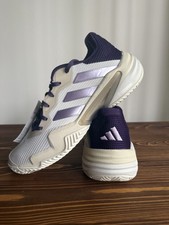 Adidas Barricade 13 White Powder Plum Size 8.5 W