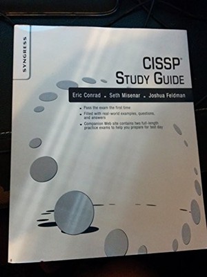 CISSP Study Guide by Conrad, Eric Paperback / softback Book The Fast Free