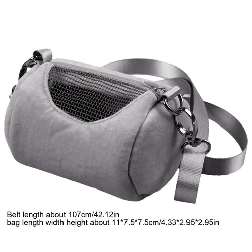 MINI Pet Carrier Hamster Bag Sugar Glider Cage Guinea Pig Pets Carrier Sling Bag - Picture 9 of 13