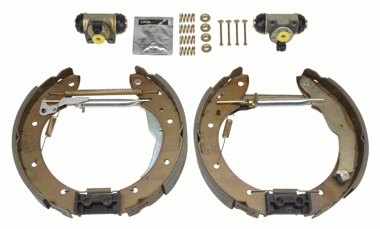 GSK1053 TRW Brake Shoe Set for RENAULT