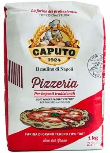 5 KG. Caputo Pizzeria Mehl 1 - Karton 5 Stück - Für Neapolitanische Pizza