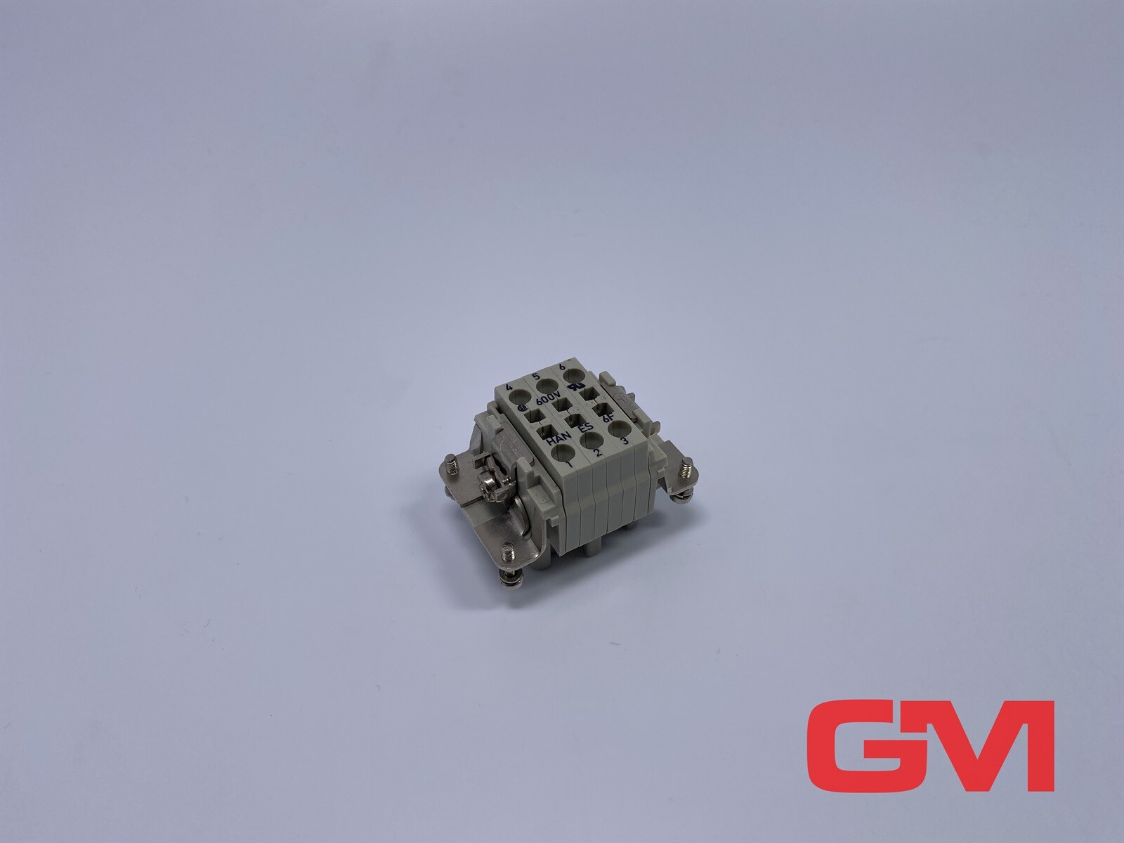 Harting Female Insert 09330062716 Han ES F7 6-Pin 16 A Gr. 6 B