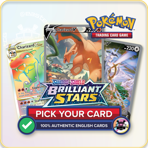 Brilliant Stars Pokemon PACK FRESH Complete Your Set ALL CARD