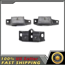 3 PCS Motor & Transmission Mount Kit for Mustang 289 Engine 64-66 Before 3/1966