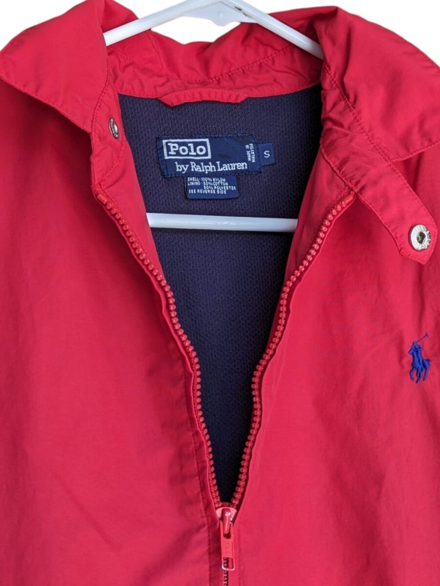 Vintage 90s POLO Ralph Lauren Windbreaker YKK Zipper Uni-Sex Vintage 90s POLO Ralph Lauren Windbreaker YKK Zipper Uni-Sex