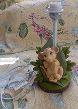 children's lamp Walt Disney-SIMBA -NO SHADE- mint condition