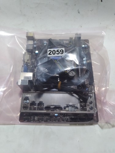 MSI H81M-P33 Motherboard w/Pentium G3250@3.20GHz, 4GB RAM, IO Shield #2059 - Picture 8 of 8