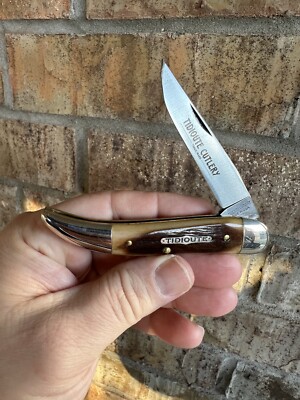 New Great Eastern Cutlery 2009 12 Toothpick Frontier Bone 1 Of 50 Knife 128109