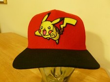 Pokemon Pikachu Original Snapback Red 2017 Baseball Cap Hat
