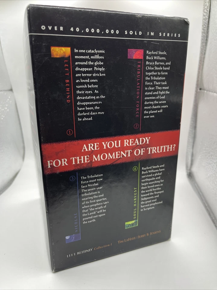 TIM LAHAYE JERRY B. JENKINS Book “The Left Behind” Collection 1 Volumes 1-4 - Image 4 of 4