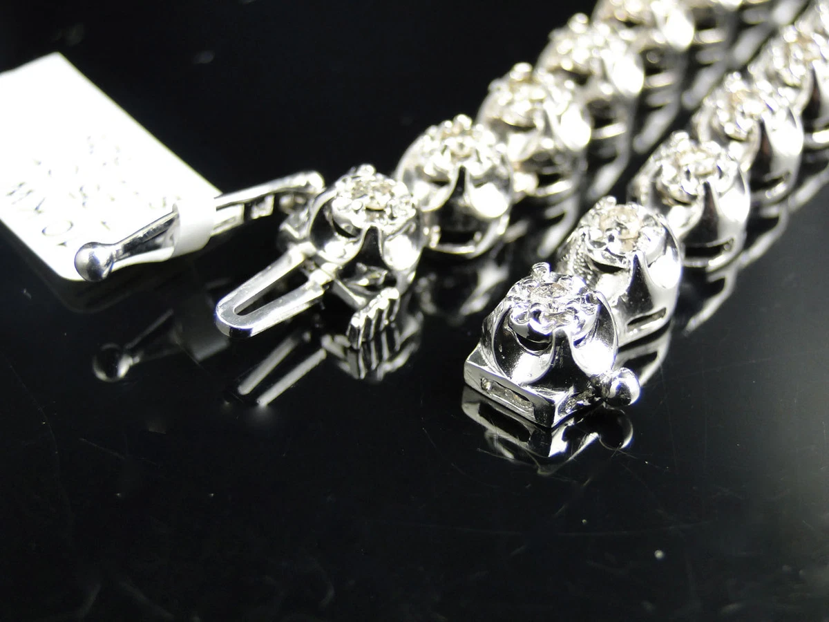 Cheap diamond necklace mens sale