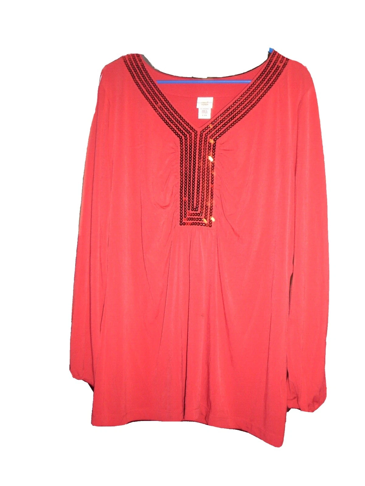 Patrón sólido Covington Poliéster Blusas para mujeres