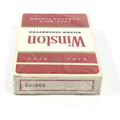 Vintage HOYLE Winston Filter Zigaretten Nevada Oberfläche Spielkarten Brücke Größe - Bild 6 von 6