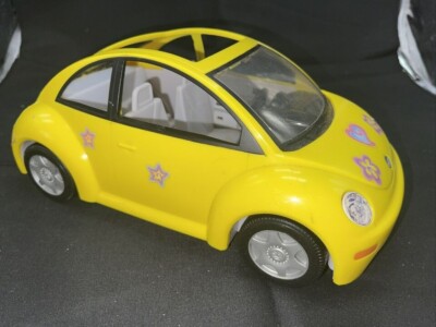 VGT MATTEL/Fisher Price Loving Family YELLOW VW Bug Volkswagen