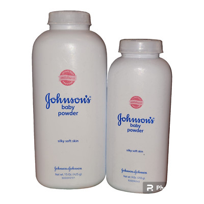 Johnson s Baby Powder New 15oz/ 9oz ORIGINAL FORMULA Cornstarch NEW SEALED VHTF