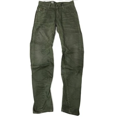 Pantalones de mezclilla ajustados 3D arco verde Dk Nuri G-STAR para hombre PVP £80