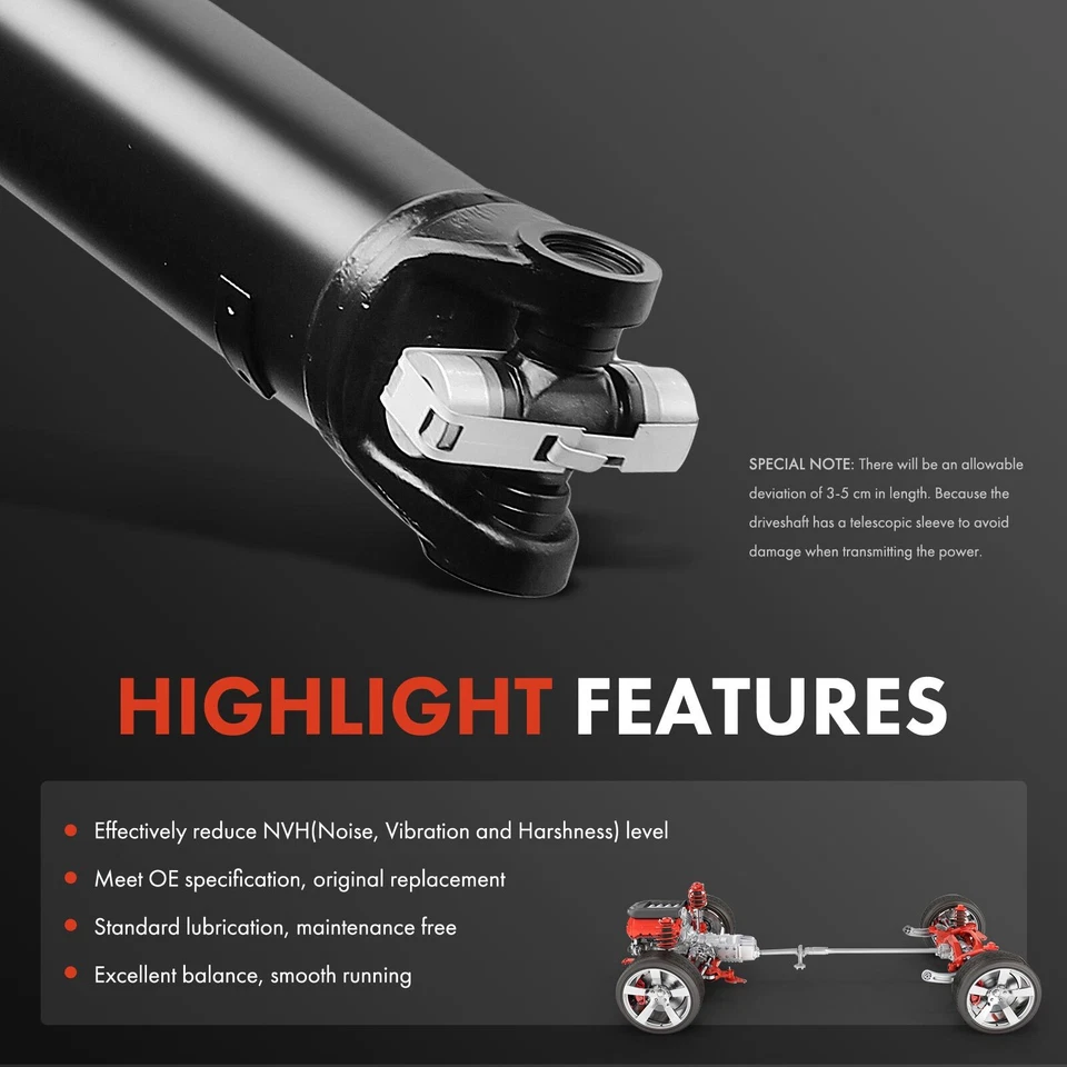 Eje de transmisión lateral trasero eje de transmisión para Hummer H2 2003 2004 2005 2006 2007 15207223 Foto 4 de 4