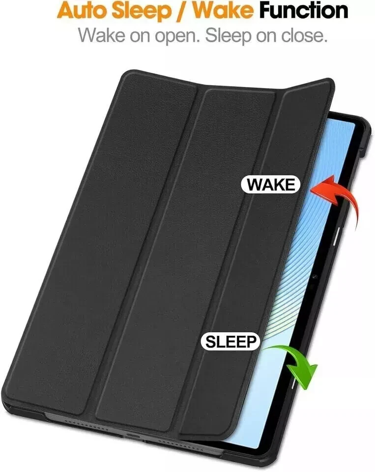 Honor Pad X9 11.5" Case Smart Book Stand Cover & 9H Glass Screen Protector - Image 3 of 4
