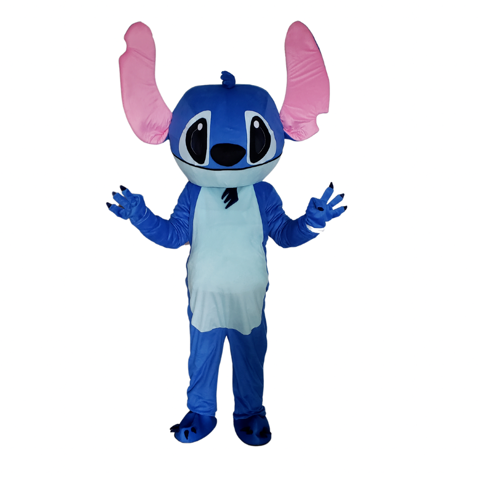 スティッチ Lilo & Stitch Mascot Costume Halloween Birthday Party Adult Fancy