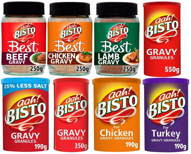 Ahh Bisto Gravy Granules 2 X 370g 740g. BB July 2022 for sale online eBay
