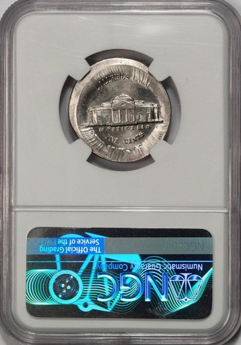 1988 NGC MS66 Huge Multistruck Broadstruck Nickel Mint Error Amazing Metal Flow - Picture 4 of 4