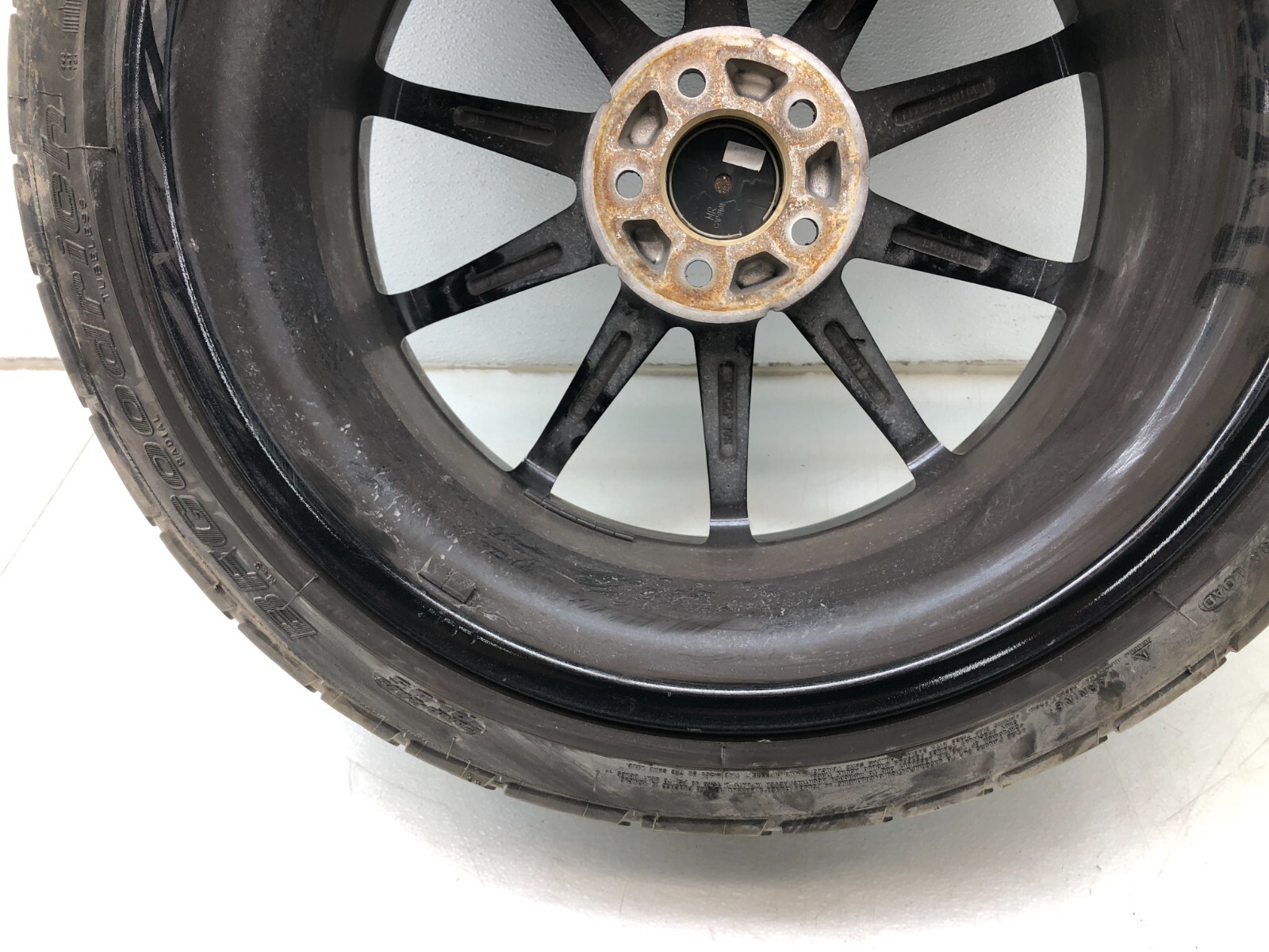 2014-2020 MASERATI GHIBLI S Q4 REAR WHEEL RIM TIRE 20" 20x11 OEM BLAQUE DIAMOND.