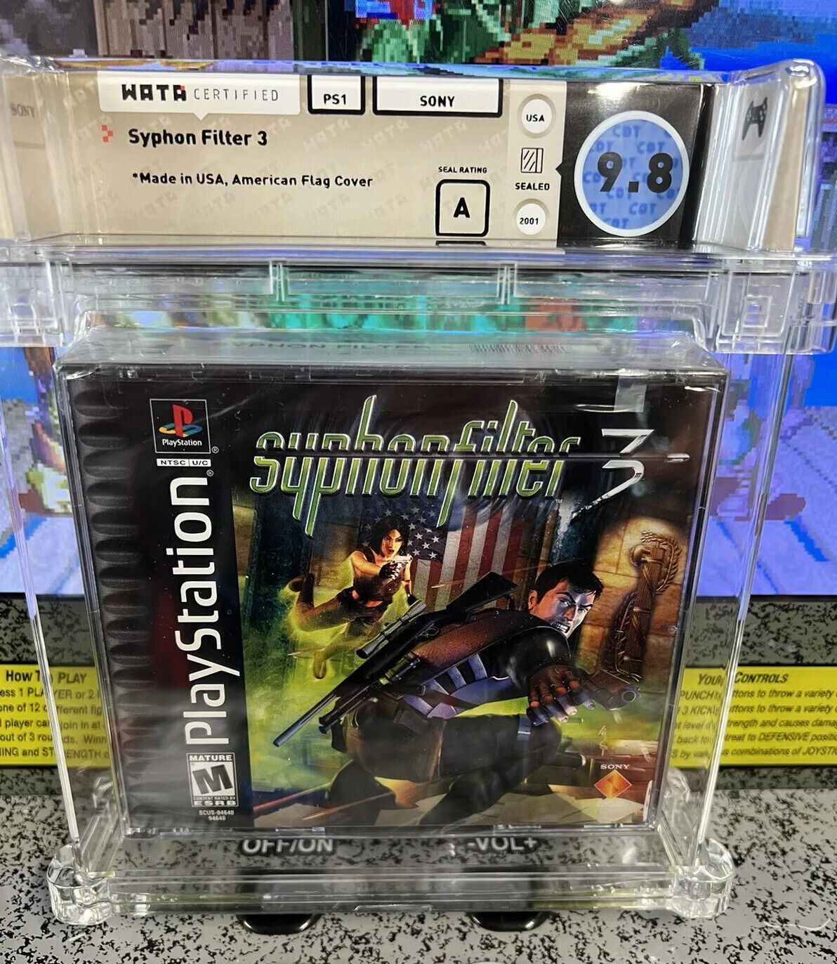 Syphon Filter 3 - Retro Game Cases 🕹️