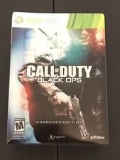 Call Of Duty Black Ops Xbox 360 Game Slip Cover Only Hardened Edition RARE