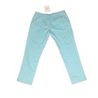 Ojai Cropped Beach Pants Women’s Size 4 Khaki Sky Blue NWT Lightweight — photo 1