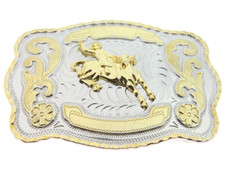 Bull Rider Buckle Western Rodeo Fashion Unisex Cowboy Hebillas Vaqueras