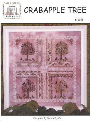 Rosewood Manor Designs/Karen Kluba ~ S-1245 Crabapple Tree