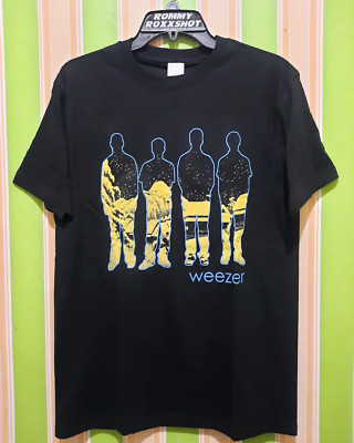 Weezer American Rock Band  Black Unisex T-shirt Size S-5XL