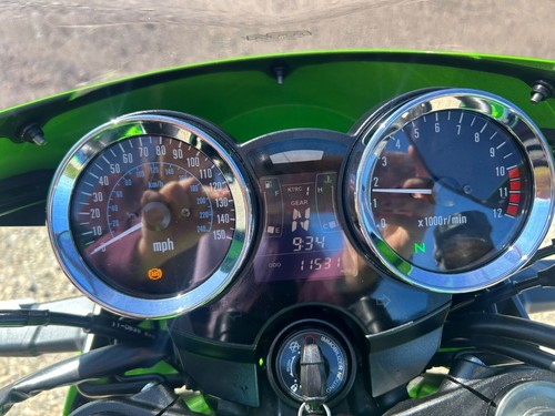 Kawasaki Z900 ZR900 RS Ejf Cafe Racer 2018 Motorcycle Green - Picture 3 of 18