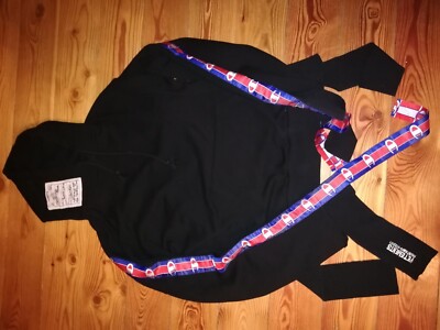 VETEMENTS X CHAMPION Hoodie Herren Schwarz S Neu