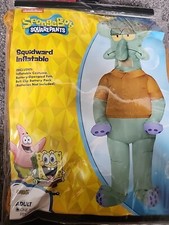Spongebob Squarepants Squidward Inflatable Halloween Costume, Adult One Size