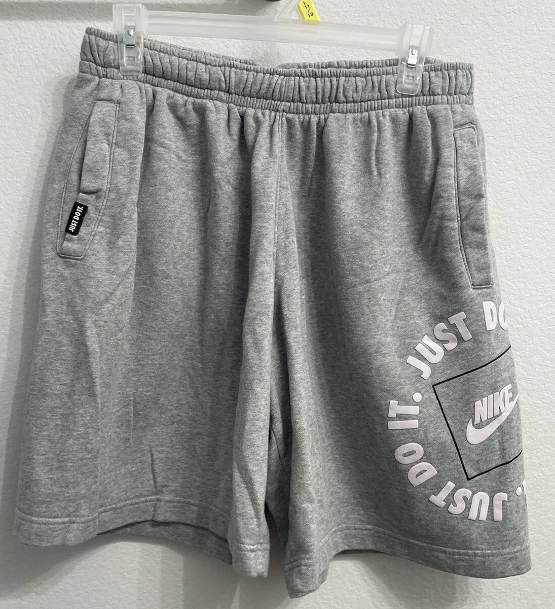 Nike men s sportswear just sales do it fleece shorts