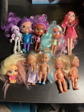 Capsule Chix, Shimmer & Shine, Hairdorables, Simba Dolls + More: Lot of 10 Dolls