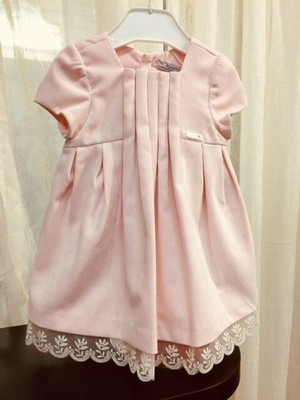 light pink baby dress